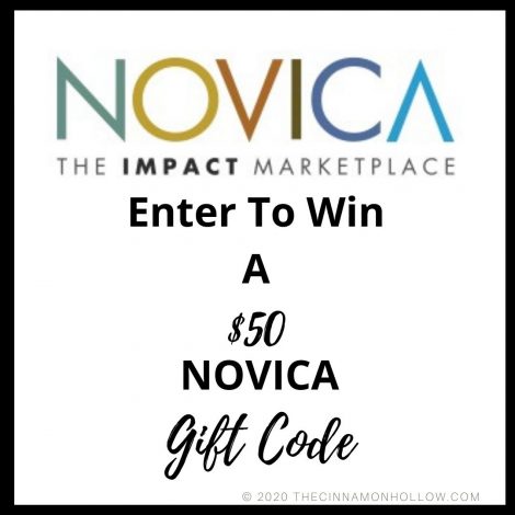 NOVICA Gift Code Giveaway