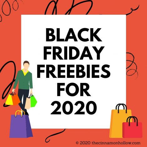 Black Friday Freebies For 2020