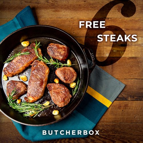 Get 6 Free Steaks With This Ultimate Steak Sampler!