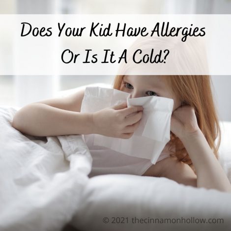 Does Your Kid Have Allergies Or Is It A Cold
