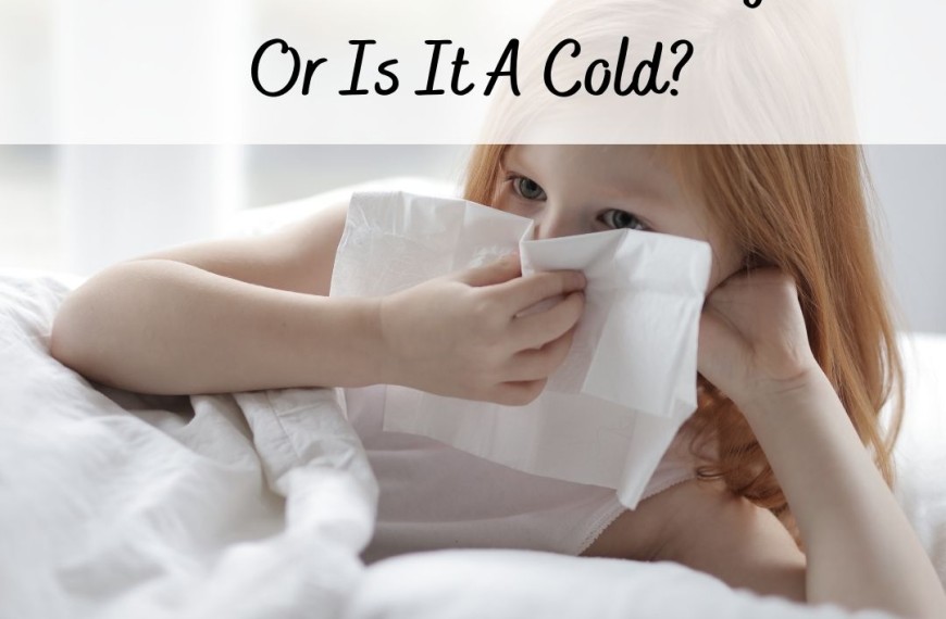Does Your Kid Have Allergies Or Is It A Cold
