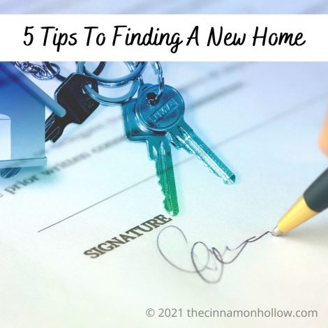 5 Tips To Finding A New Home