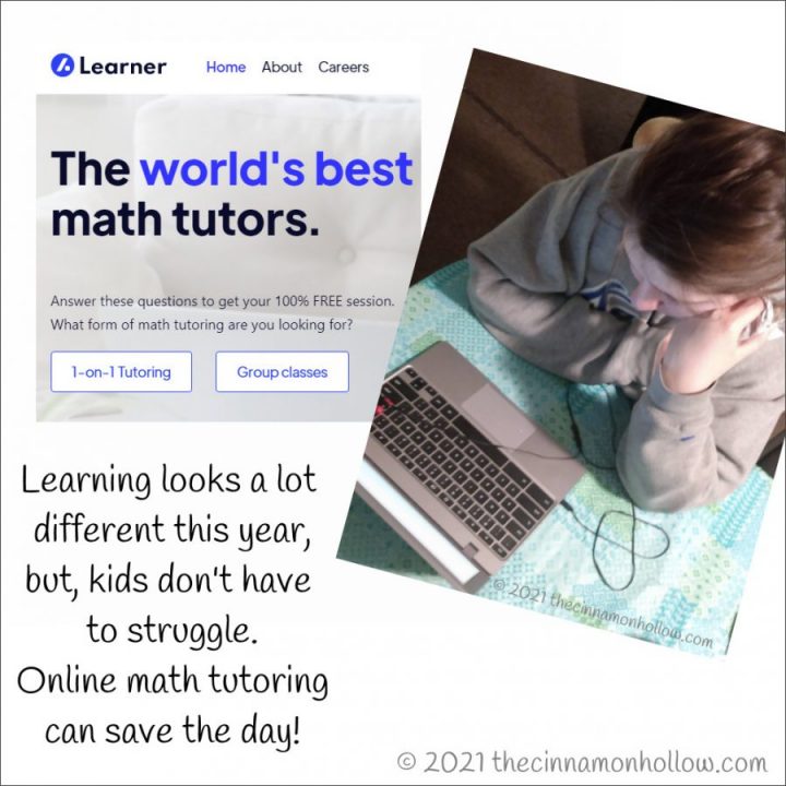 A Mom's Review of Learner.com: An Online Math Tutoring Platform