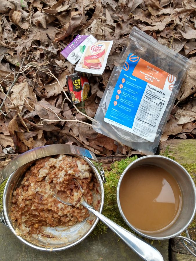 Right On Trek - Peanut Butter Cup Oatmeal And Coffee