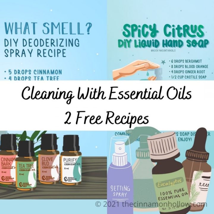 Try These 2 Free Cleaning With Essential Oils Recipes!