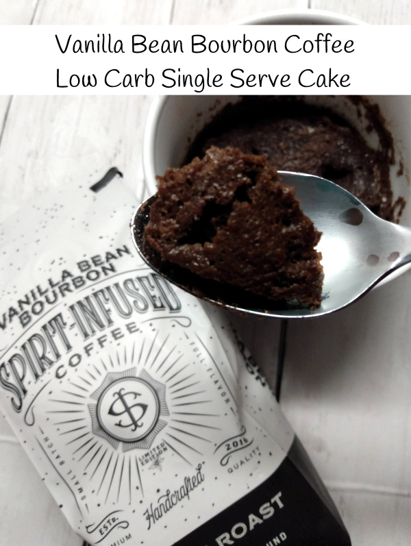 Vanilla Bean Bourbon Coffee Low Carb Single Serve Cake Recipe