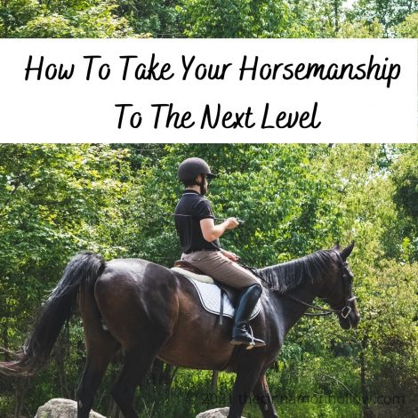 How To Take Your Horsemanship To The Next Level
