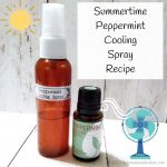 Summer Peppermint Cooling Spray Recipe + BOGO Peppermint Essential Oil!