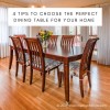 4 Tips To Choose The Perfect Dining Table For Your Home