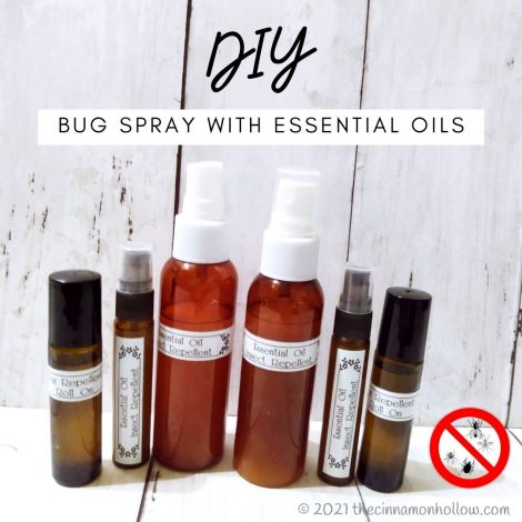 DIY Bug Spray With Essential Oils