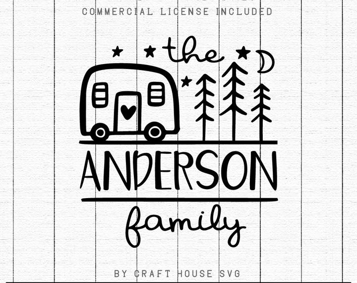Free Camp Name Sign SVG