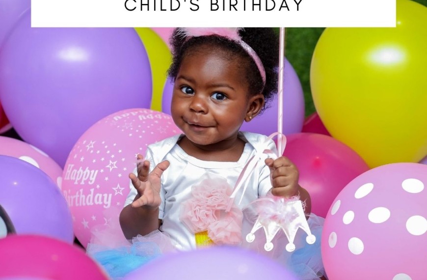 Steps For Planning Your Child's Birthday