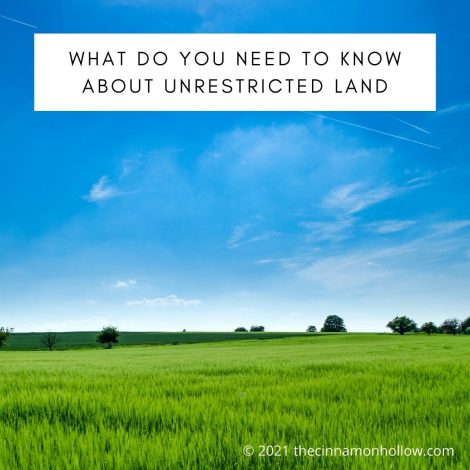 What Do You Need To Know About Unrestricted Land