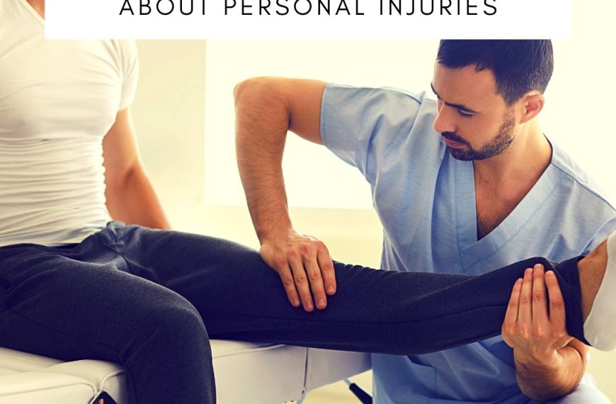 Understanding Vital Facts About Personal Injuries