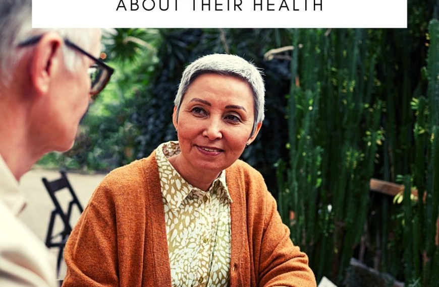 How To Talk To Your Partner About Their Health