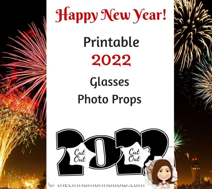 2022 Glasses Photo Props