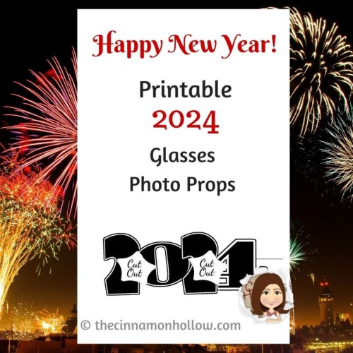 Printable 2024 Glasses Photo Props Download These Fun Props