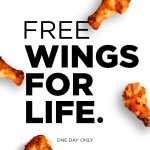Free Chicken Wings For Life - 24 Hour Deal