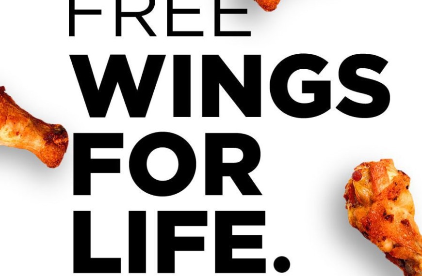 Free Chickens Wings For Life