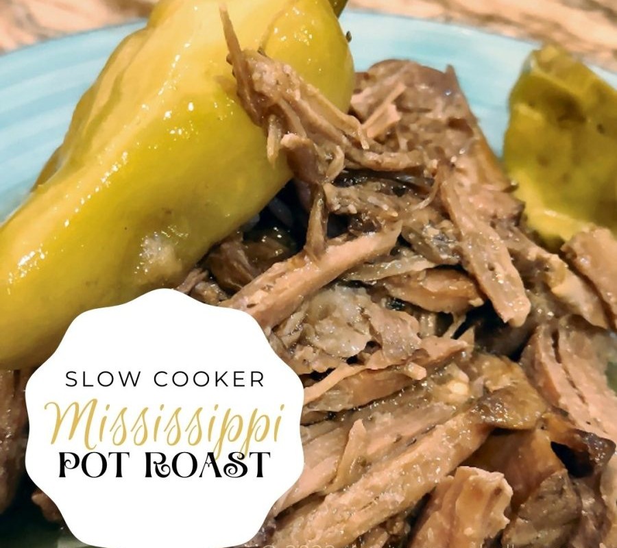 Slow Cooker Mississippi Pot Roast