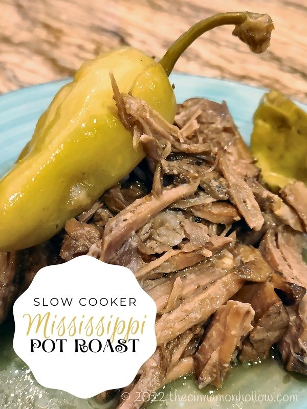 Slow Cooker Mississippi Pot Roast