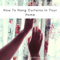 How To Hang Curtains In Your Home