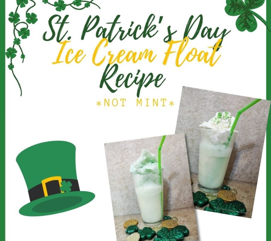 St. Patrick's Day Ice Cream Float Recipe