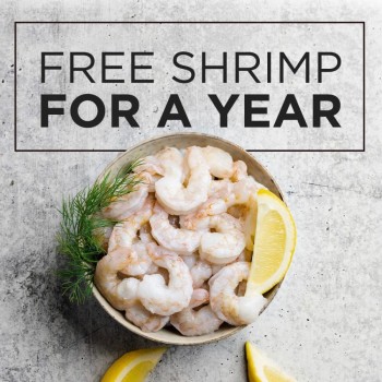 Free Raw Gulf Shrimp For A Year!