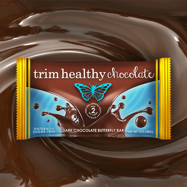 THM Dark Chocolate Butterfly Bar