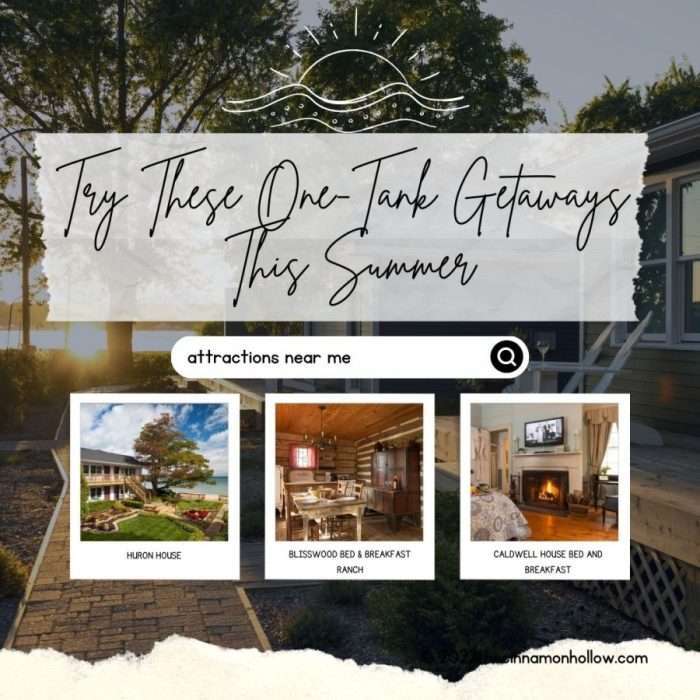 Try These One-Tank Getaways This Summer
