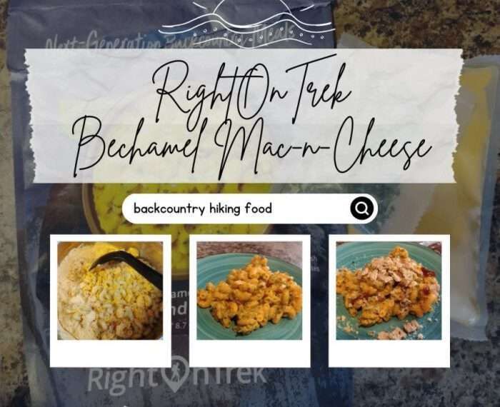 RightOnTrek Bechamel Mac-n-Cheese