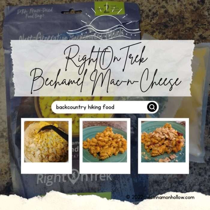 RightOnTrek Bechamel Mac-n-Cheese