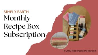 Simply Earth Monthly Recipe Box Subscription