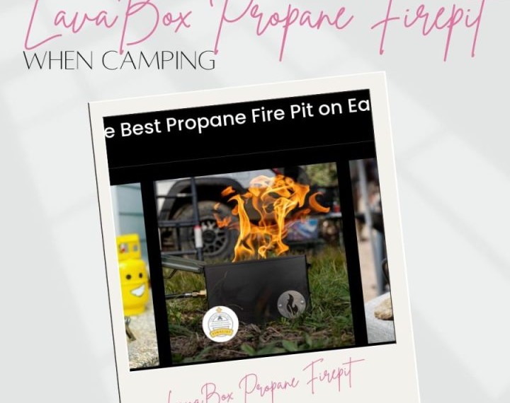 LavaBox Propane Firepit