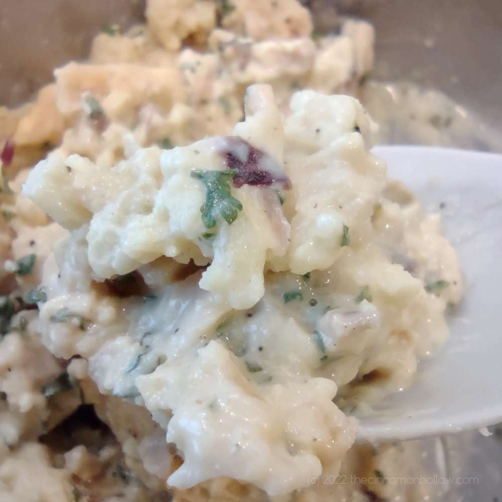 Right On Trek Keto Meal Kit Cauliflower Forest Chicken Risotto