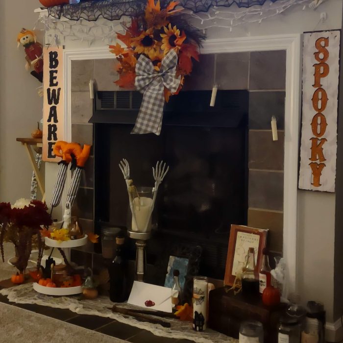 Our 2022 Witchy Halloween Decor