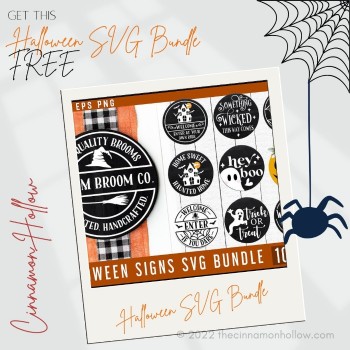 Download This FREE Halloween SVG Bundle - Limited time only!