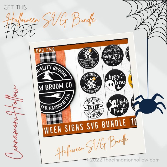 Download This FREE Halloween SVG Bundle – Limited time only!