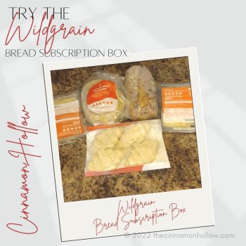 Wildgrain Bread Subscription Box For Thanksgiving Dinner