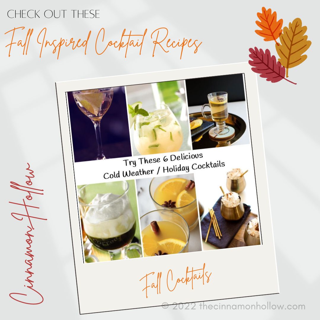 Check Out These Fall And Cold Weather Inspired Cocktails!