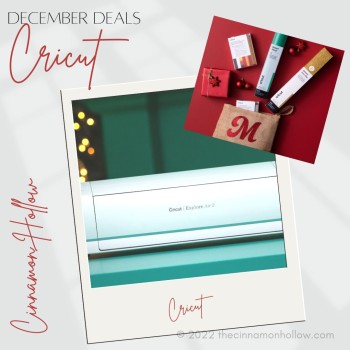 December Cricut Deals
