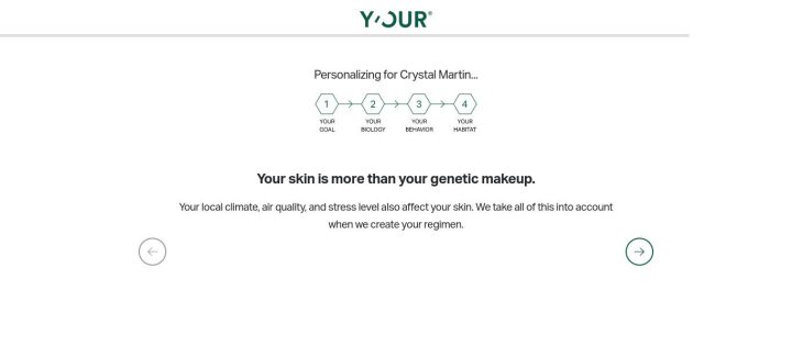 Y'OUR Skincare Quiz