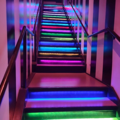 Hollywood Wax Museum Castle Of Chaos Musical Stairs