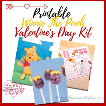 Download This Adorable Winnie The Pooh Valentine’s Day Kit