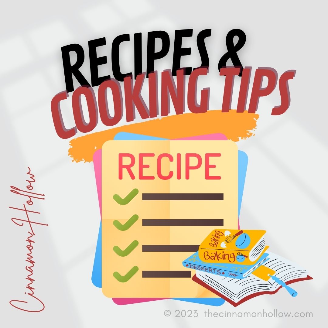 Recipes And Cooking Tips