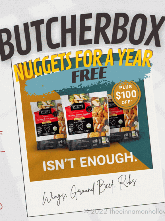 ButcherBox Free Nuggets For A Year