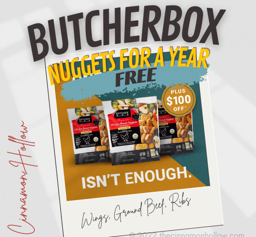 ButcherBox Free Nuggets For A Year