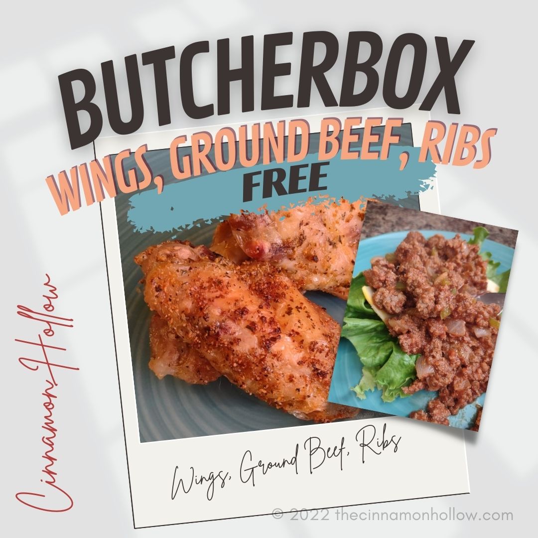 ButcherBox Wings, Ground Beef, Ribs