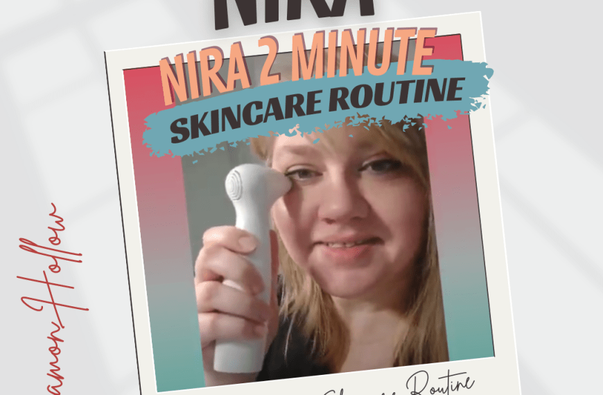 My Nira 2 Minute Skincare Routine