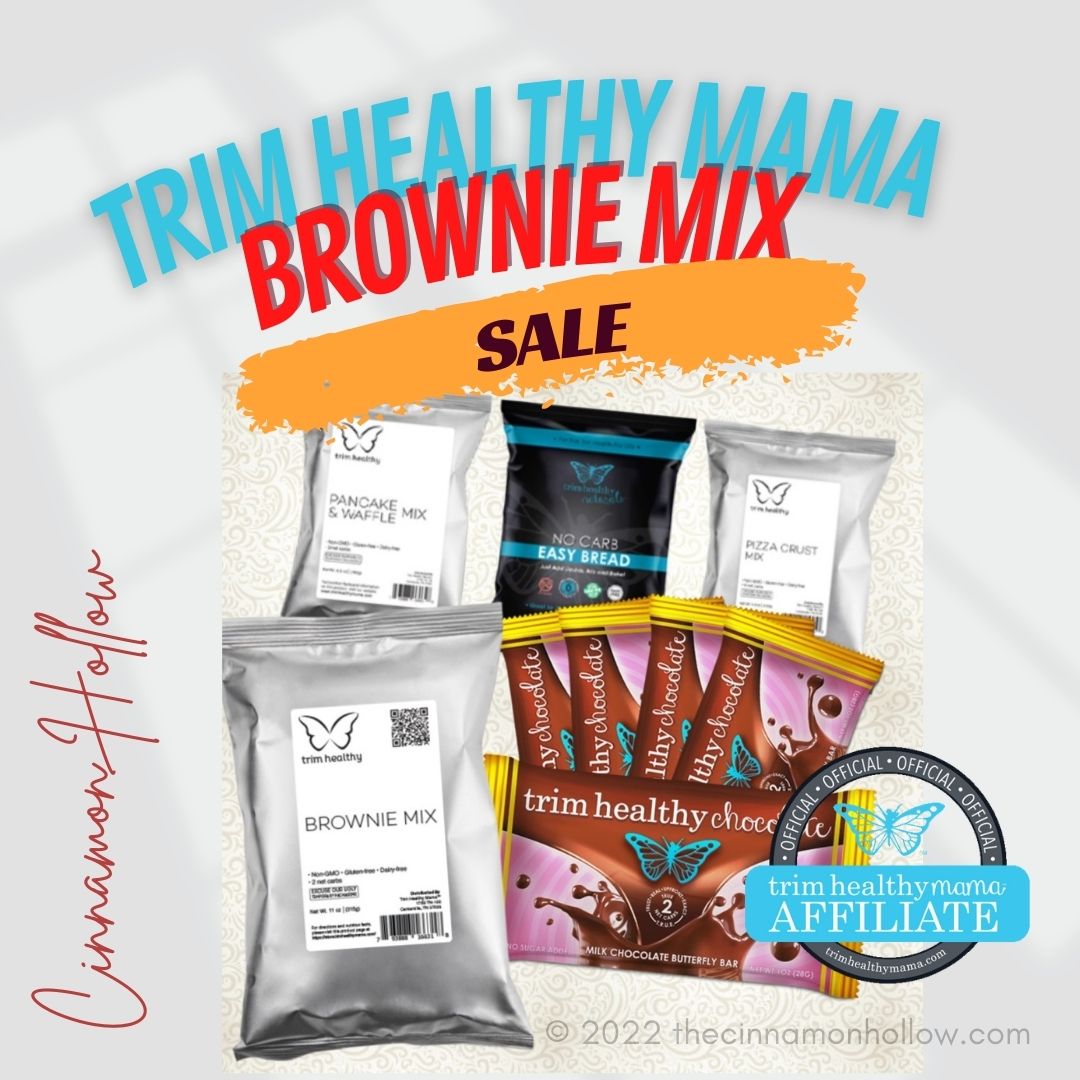 Trim Healthy Mama Brownies Mix Just Launched!